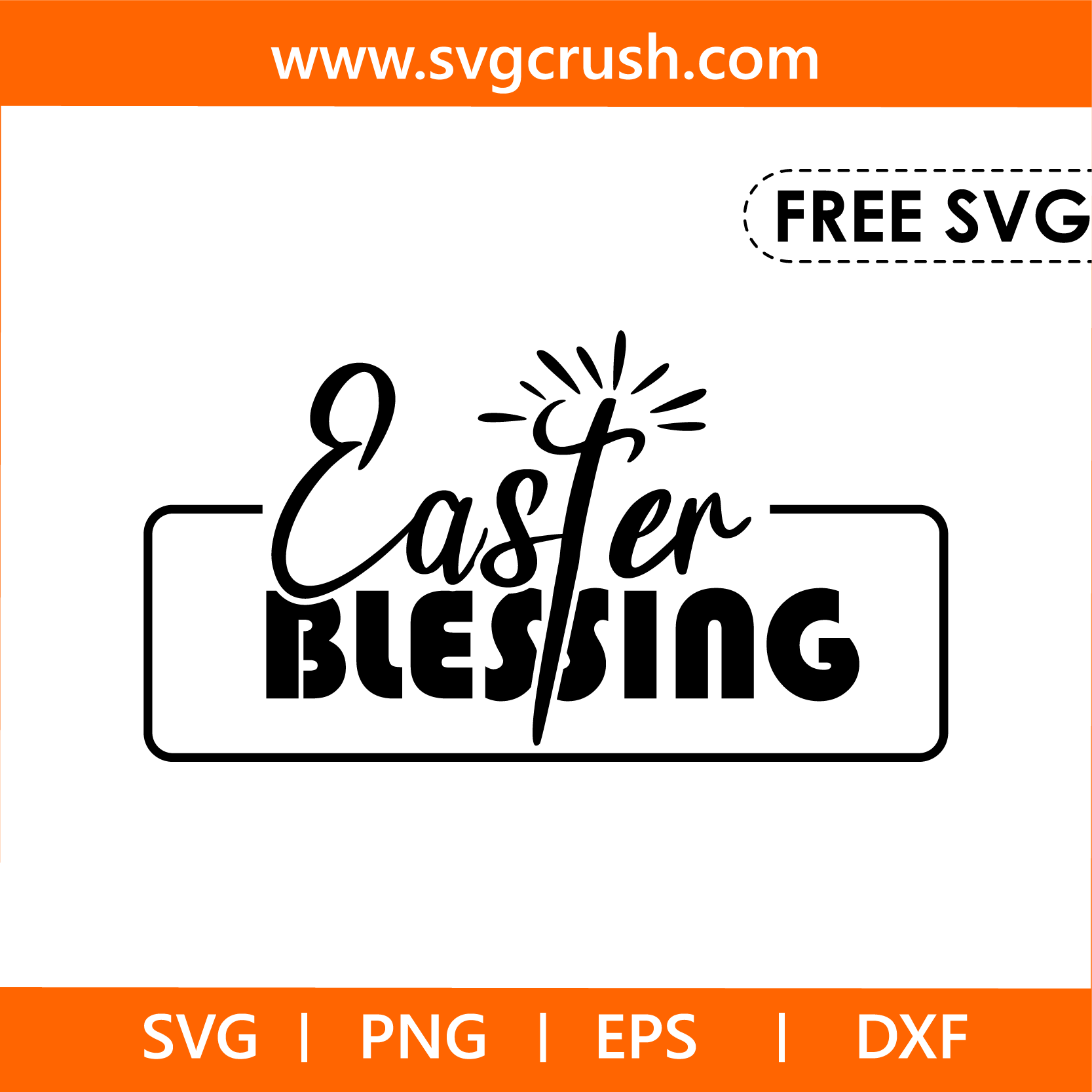 free easter-blessing-005 svg