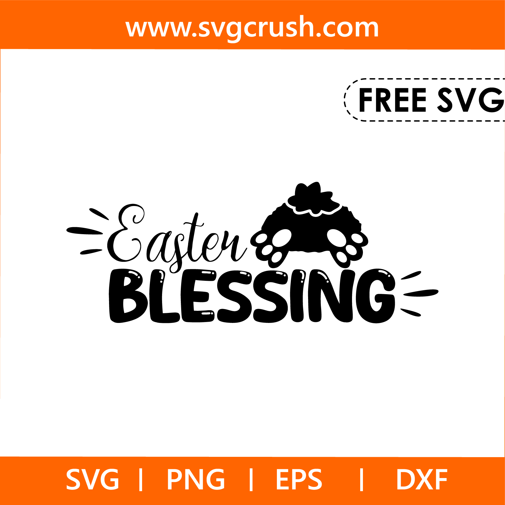 free easter-blessing-006 svg