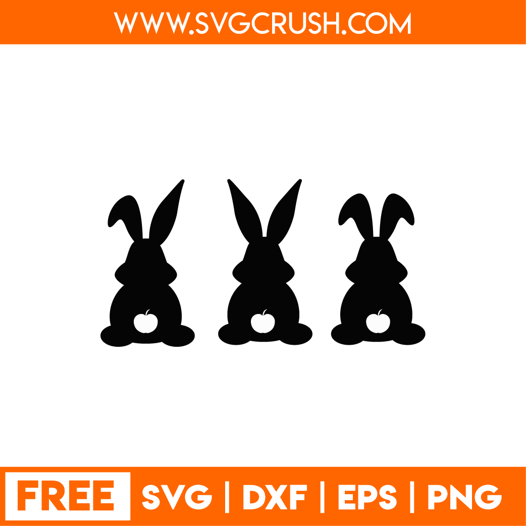 free easter-bunny-003 svg