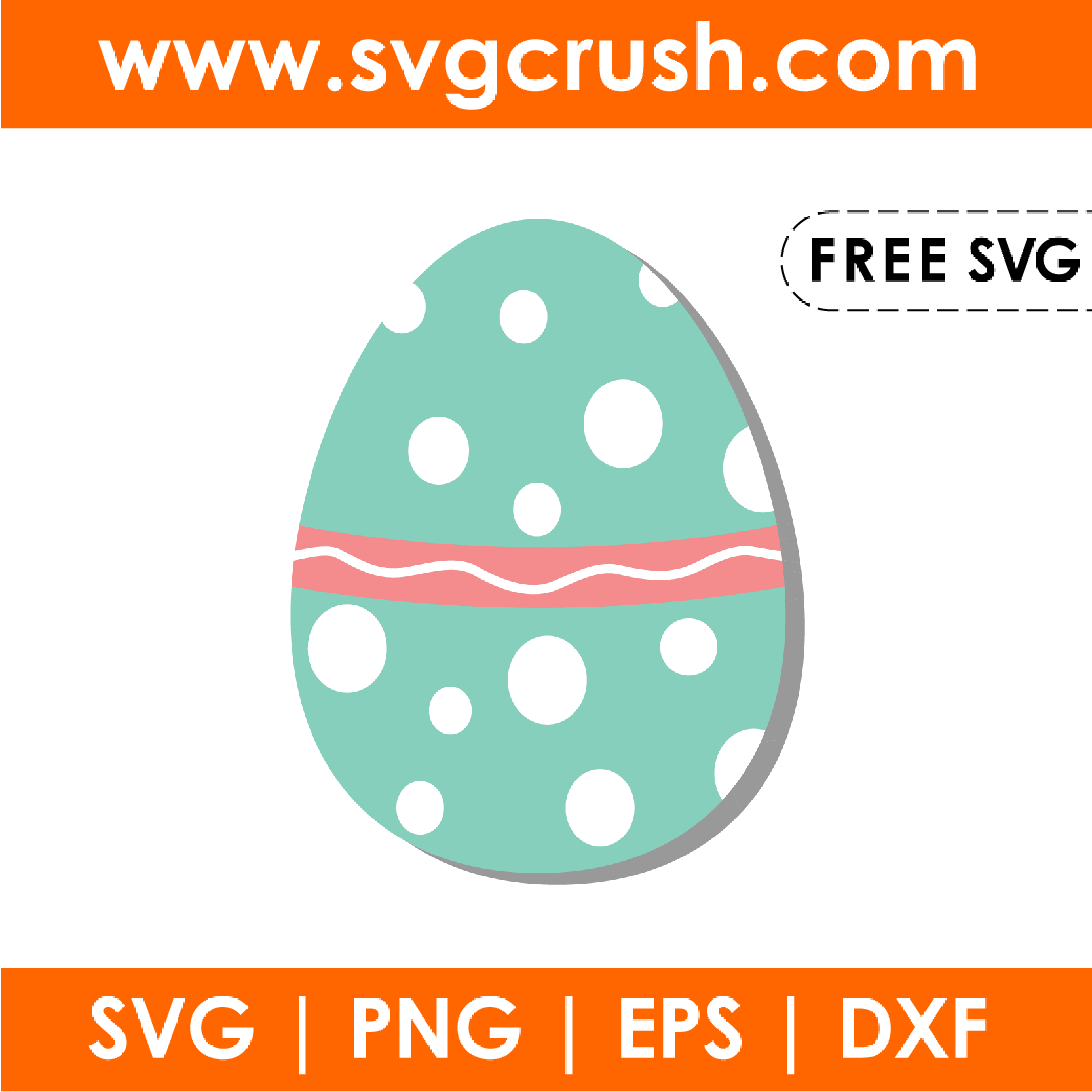 free easter-egg-001 svg