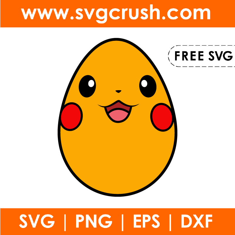 free easter-pikachu-008 svg