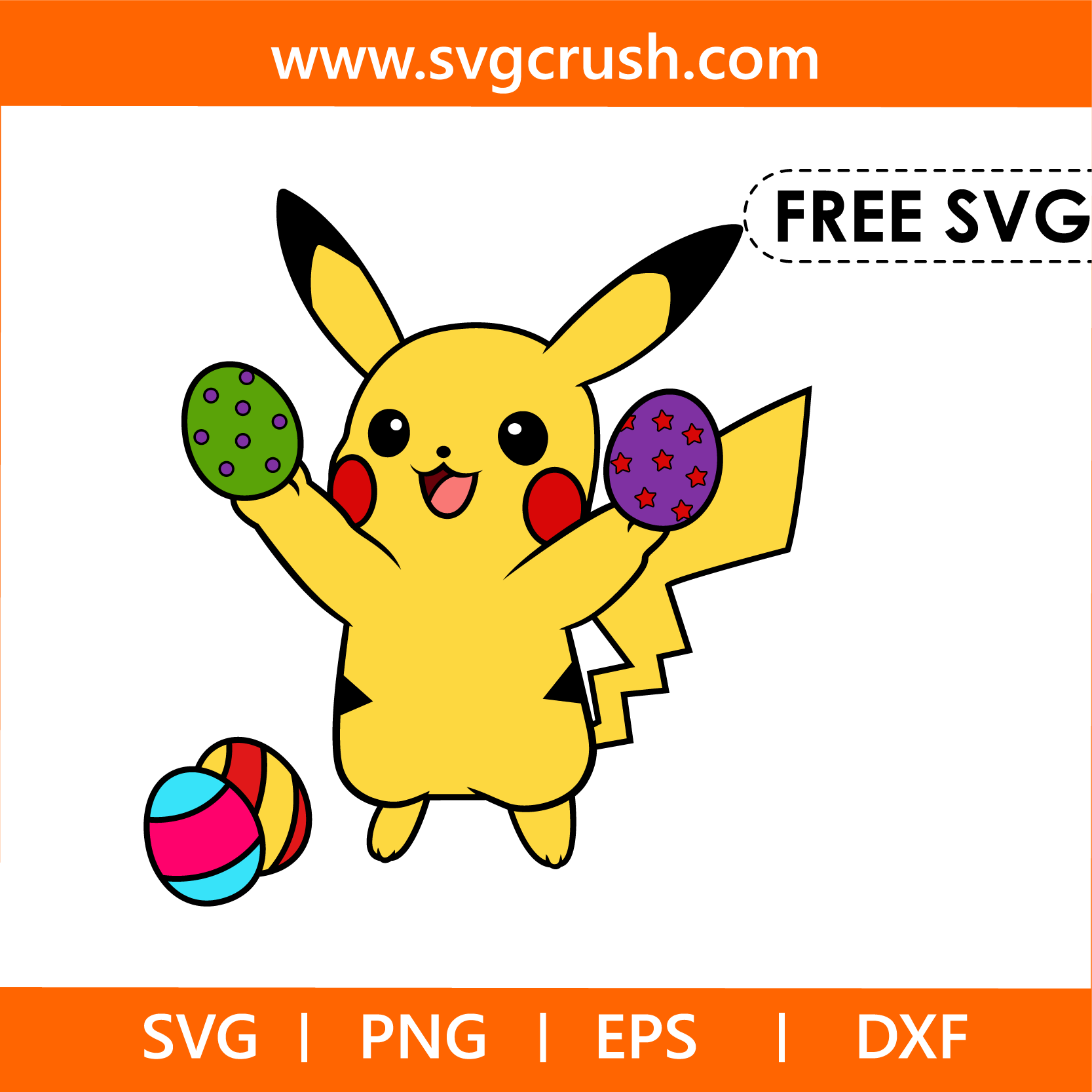 free easter-pokemon-004 svg