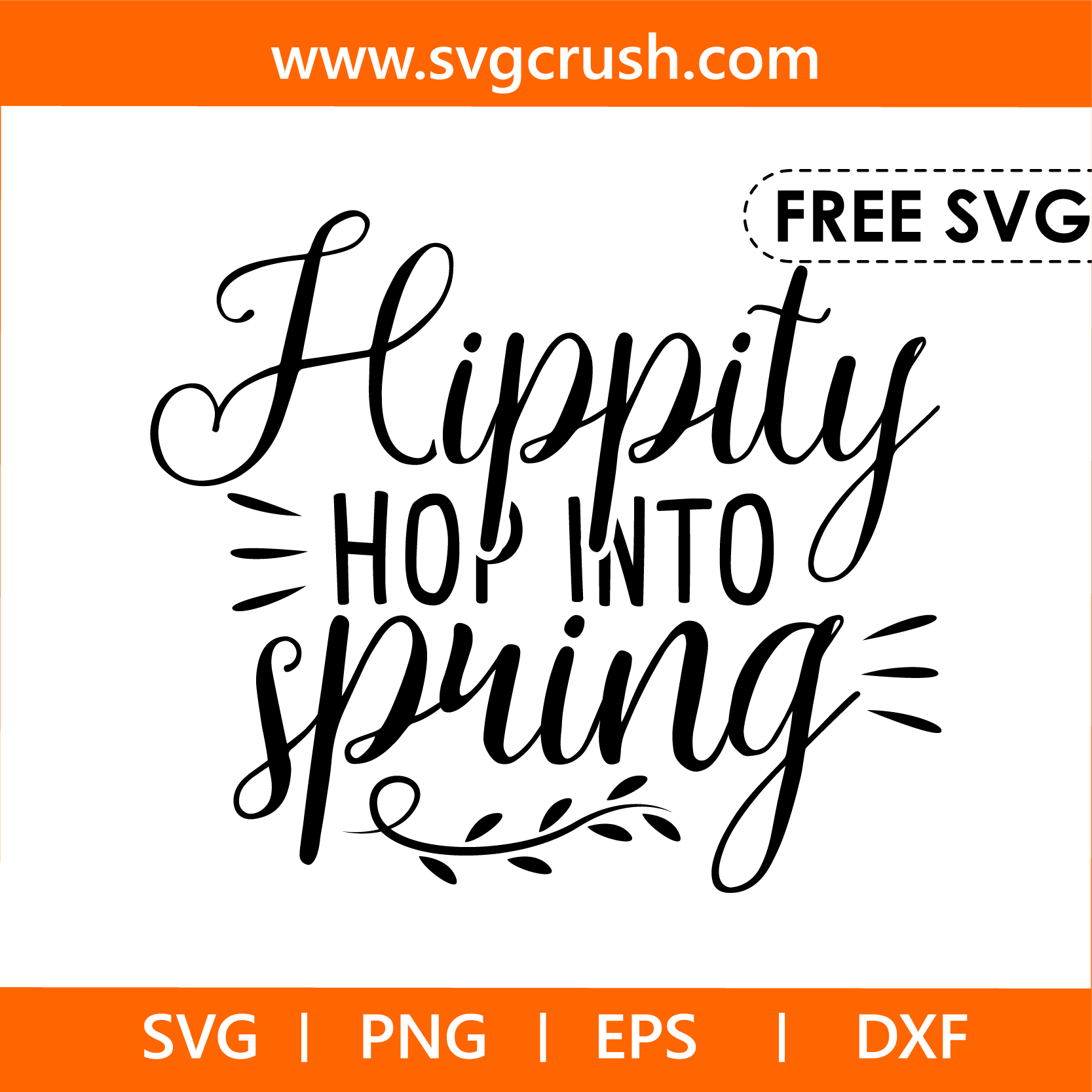free hippity-hop-into-spring-005 svg