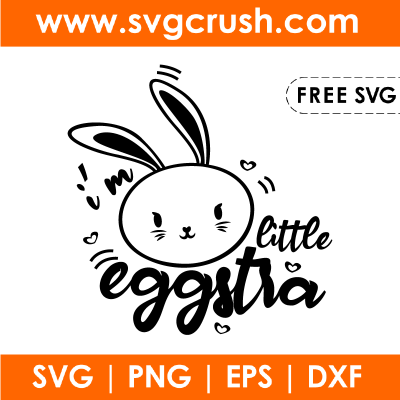 free im-little-eggstra-002 svg