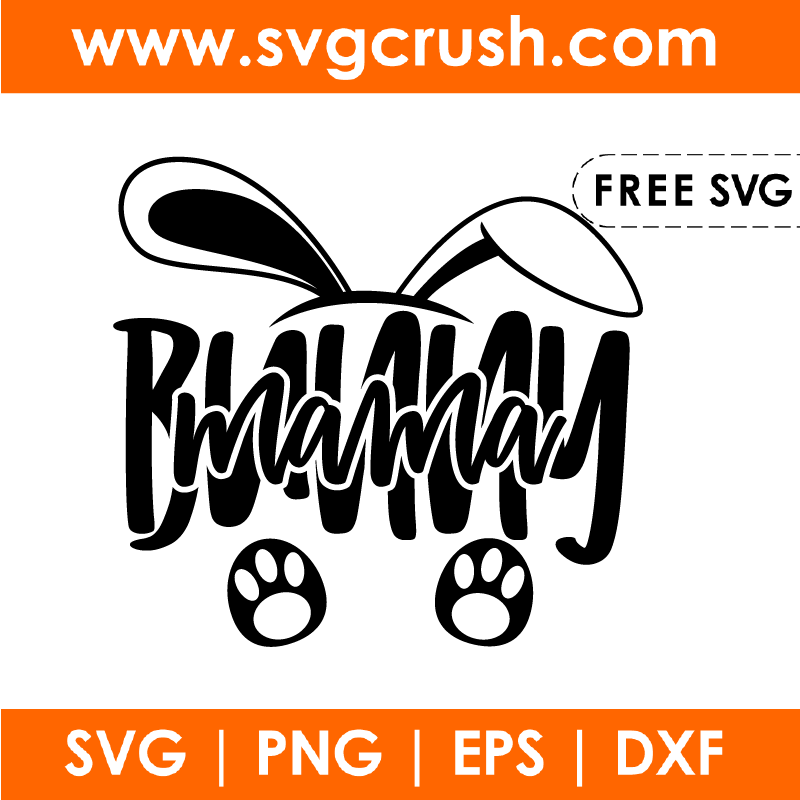 free mama-bunny-002 svg