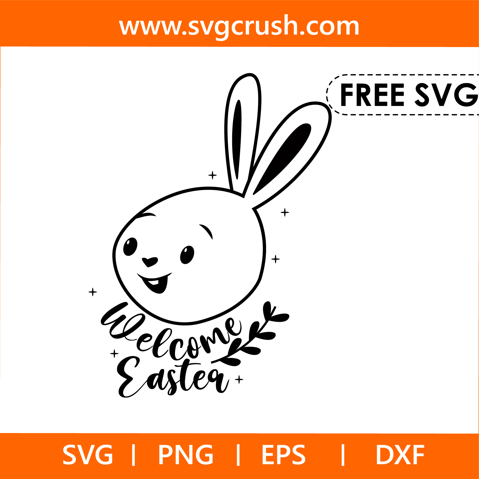 free welcome-easter-005 svg