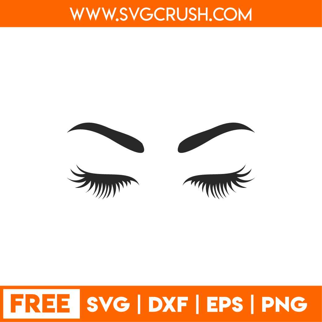 free eyelash-001 svg