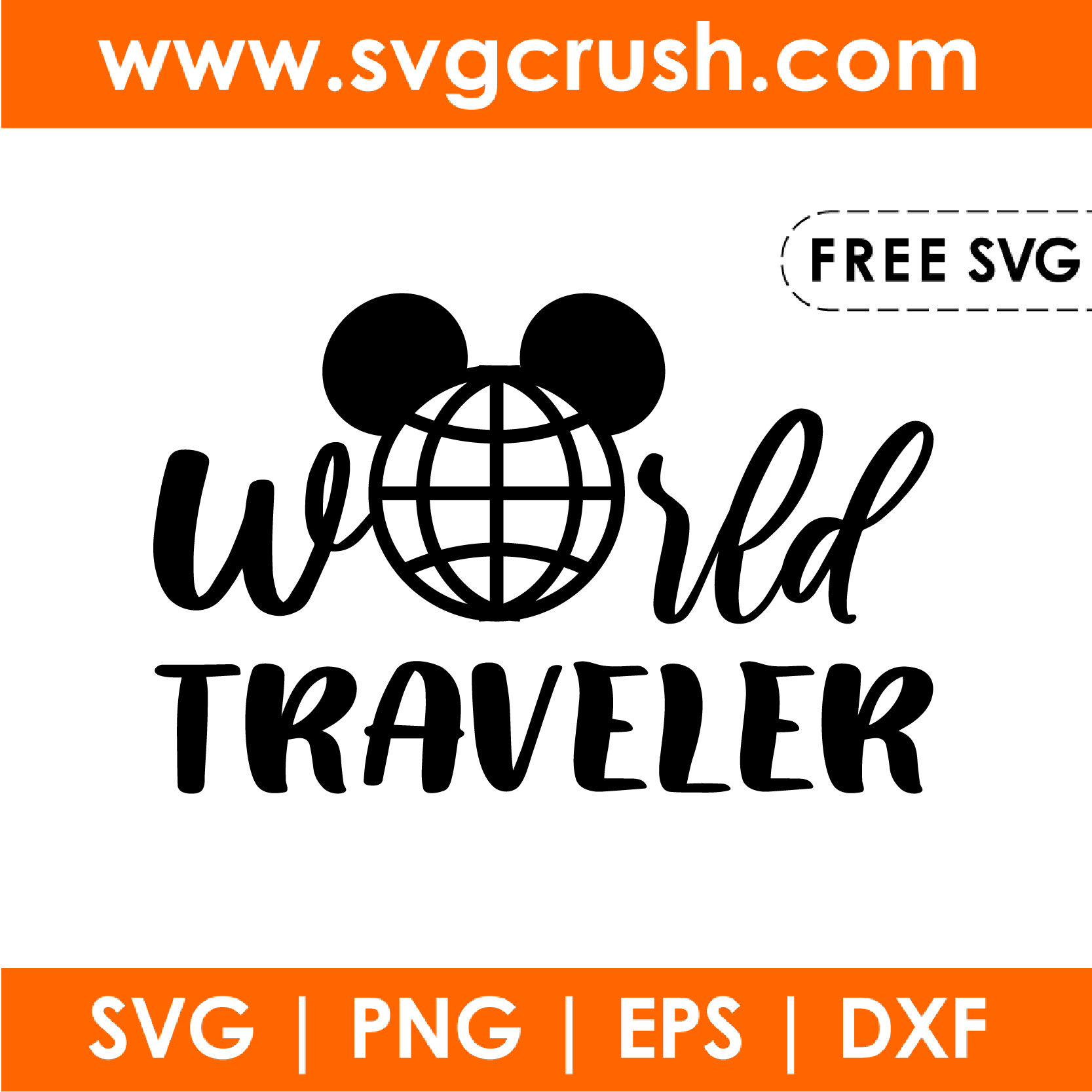 free world-traveler-001 svg