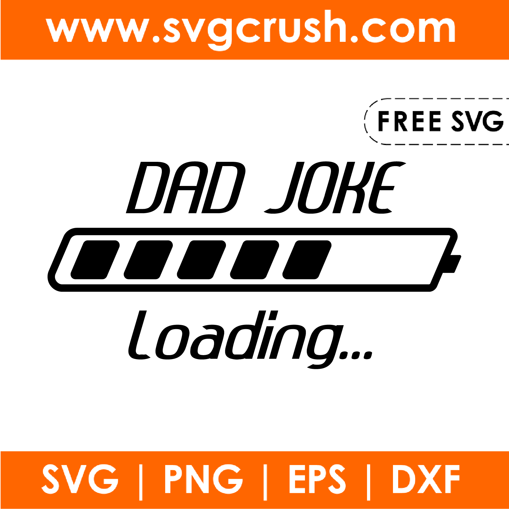 free dad-joke-loading-001 svg
