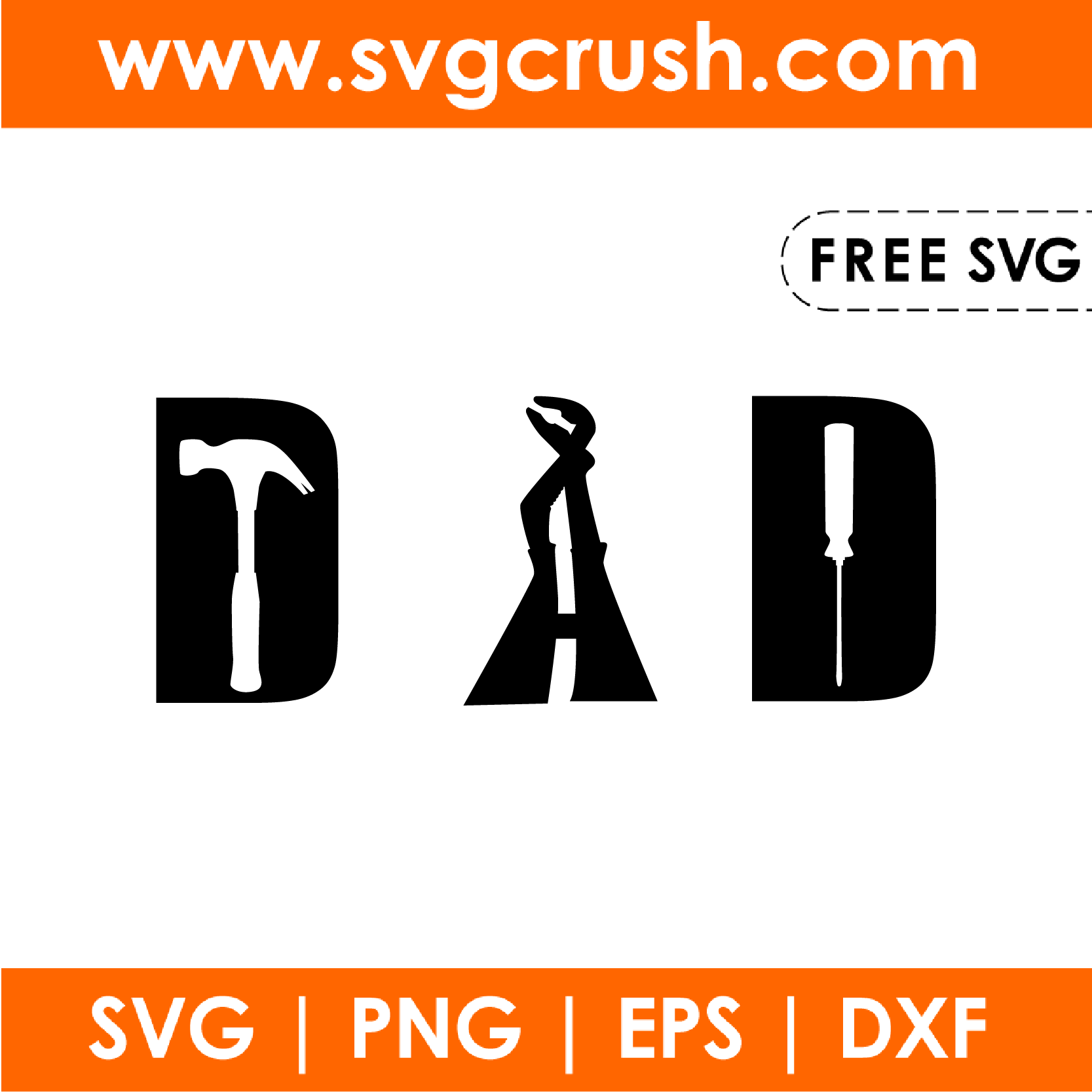 free dad-tools-002 svg
