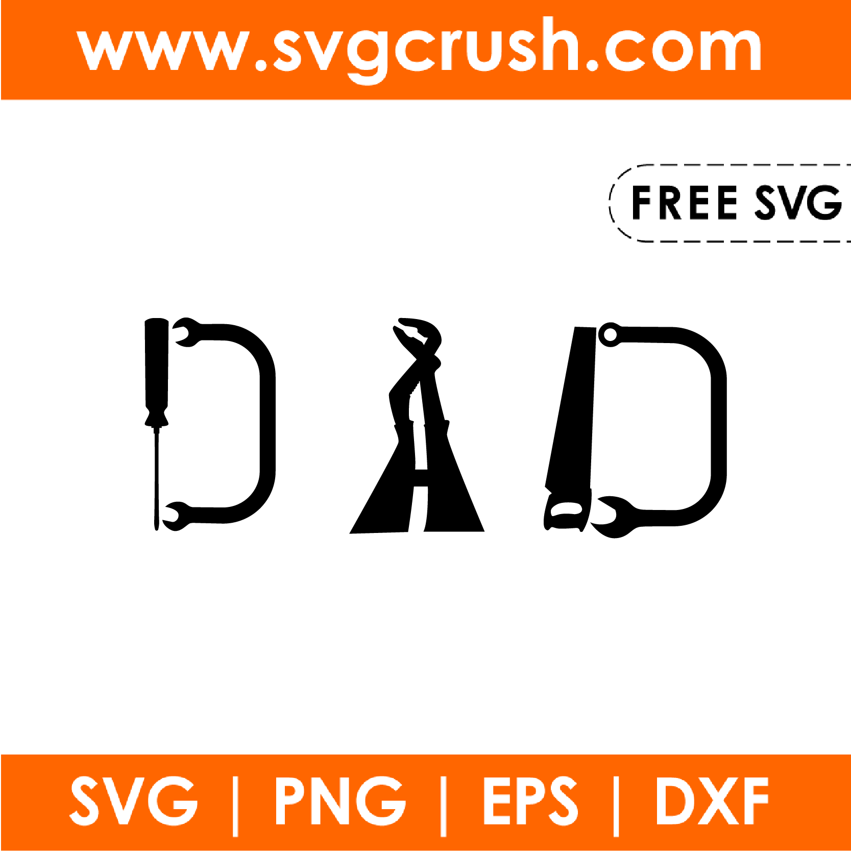 free dad-tools-003 svg