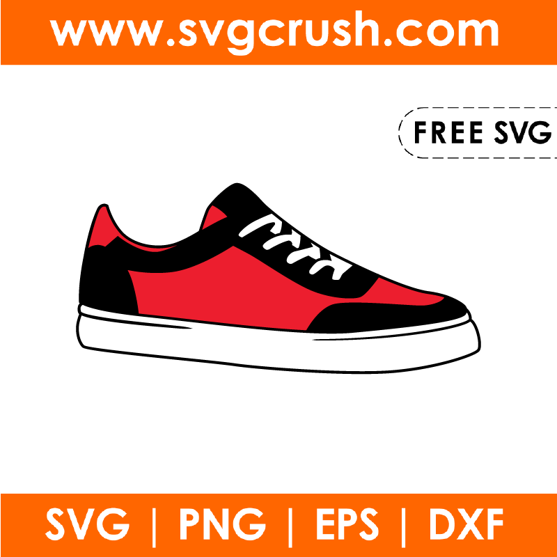 free sneaker-002 svg