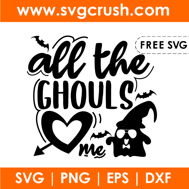 free all-the-ghouls-love-me-002 svg