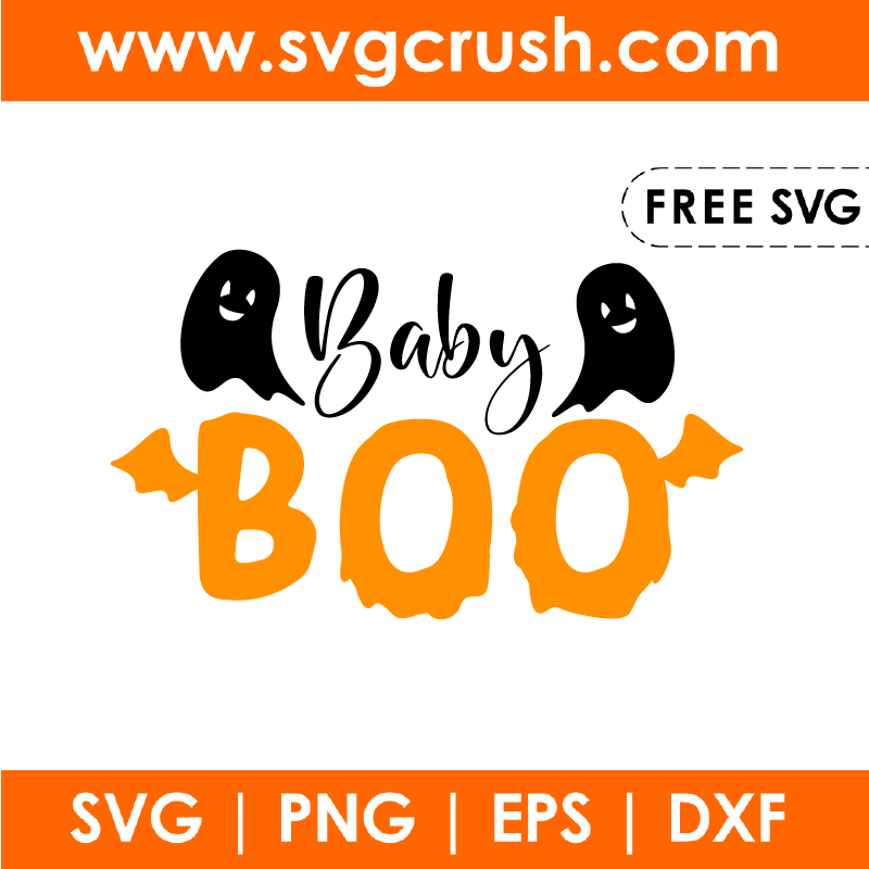 free baby-boo-001 svg