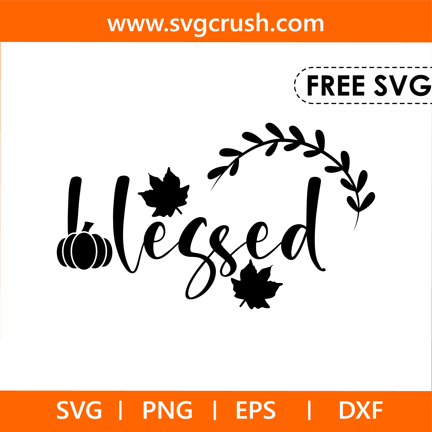 free blessed-003 svg