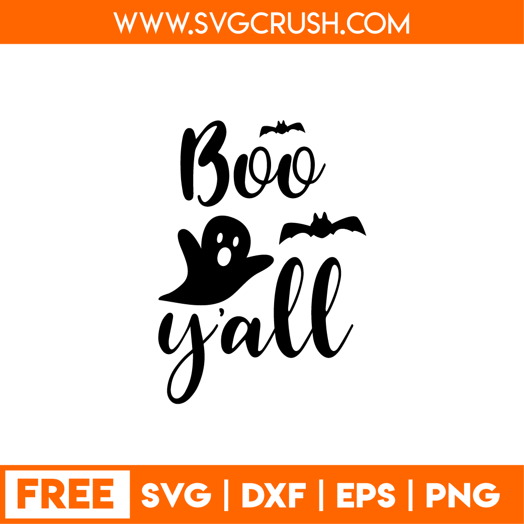 free boo-yall-001 svg