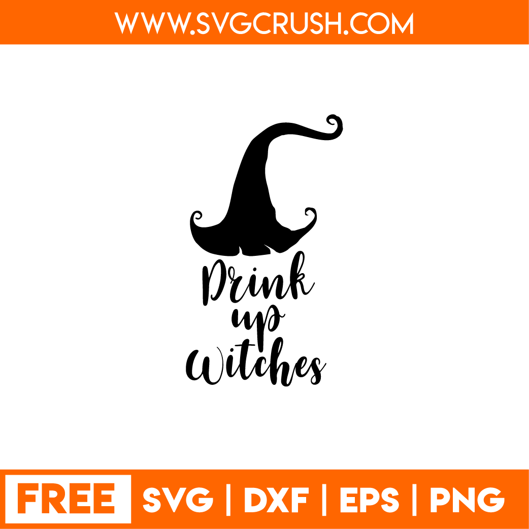 free drink-up-witches-001 svg