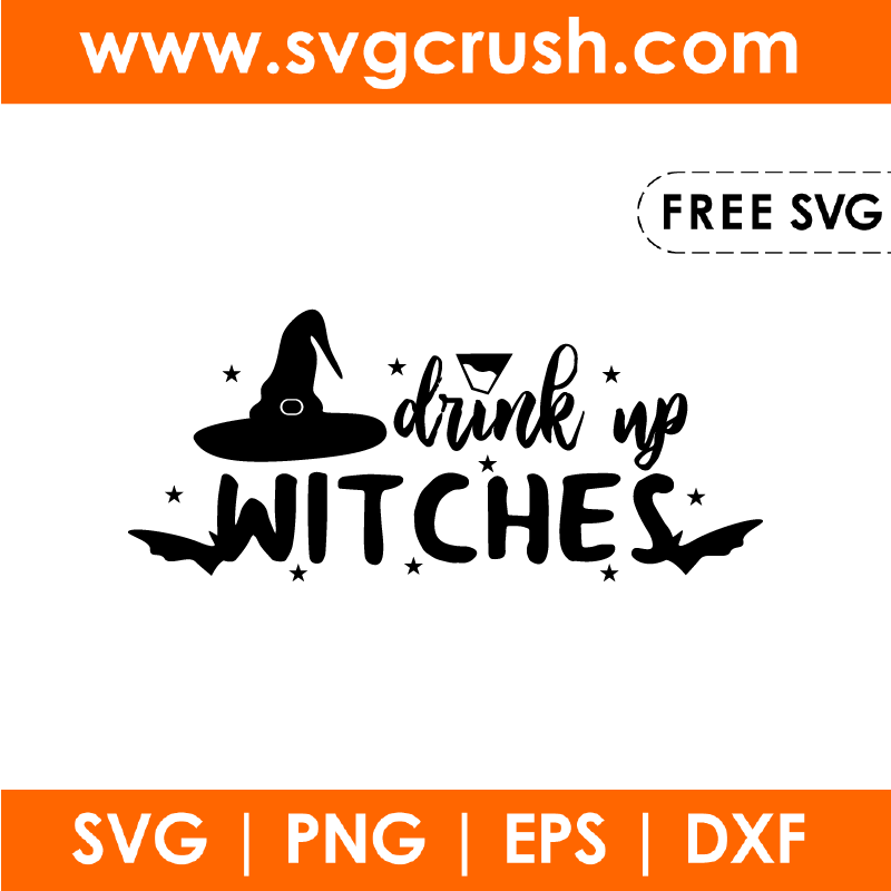 free drink-up-witches-002 svg