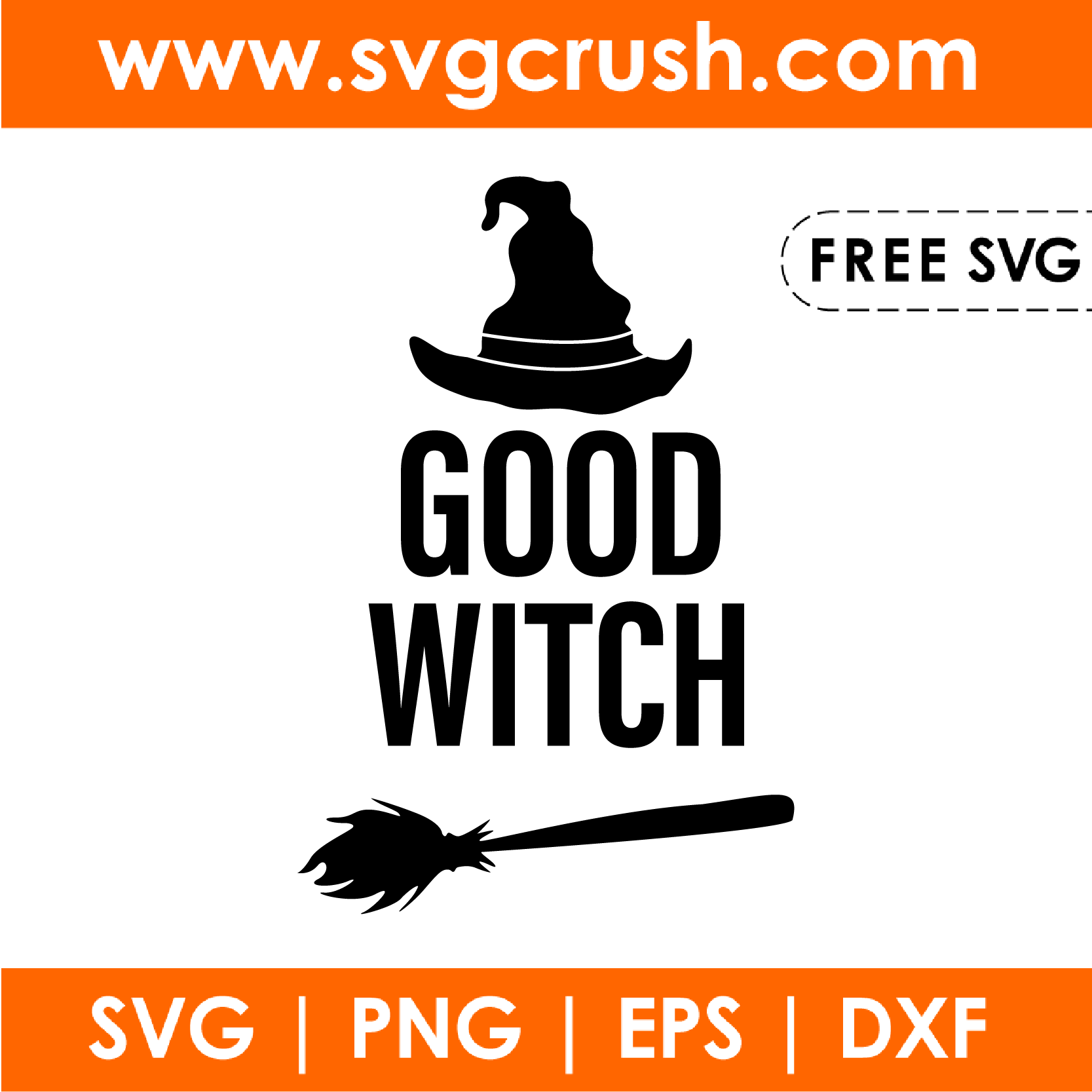 free good-witch-001 svg