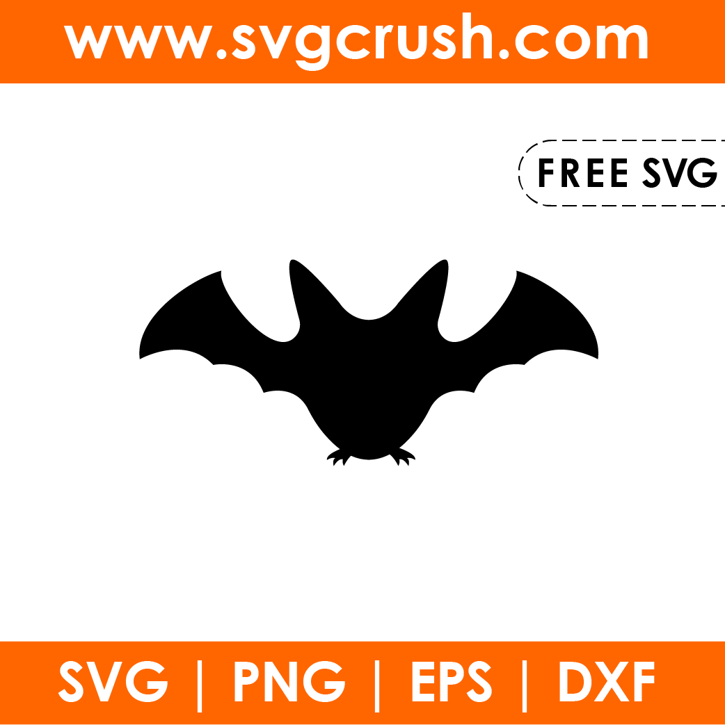 free halloween-bat-003 svg