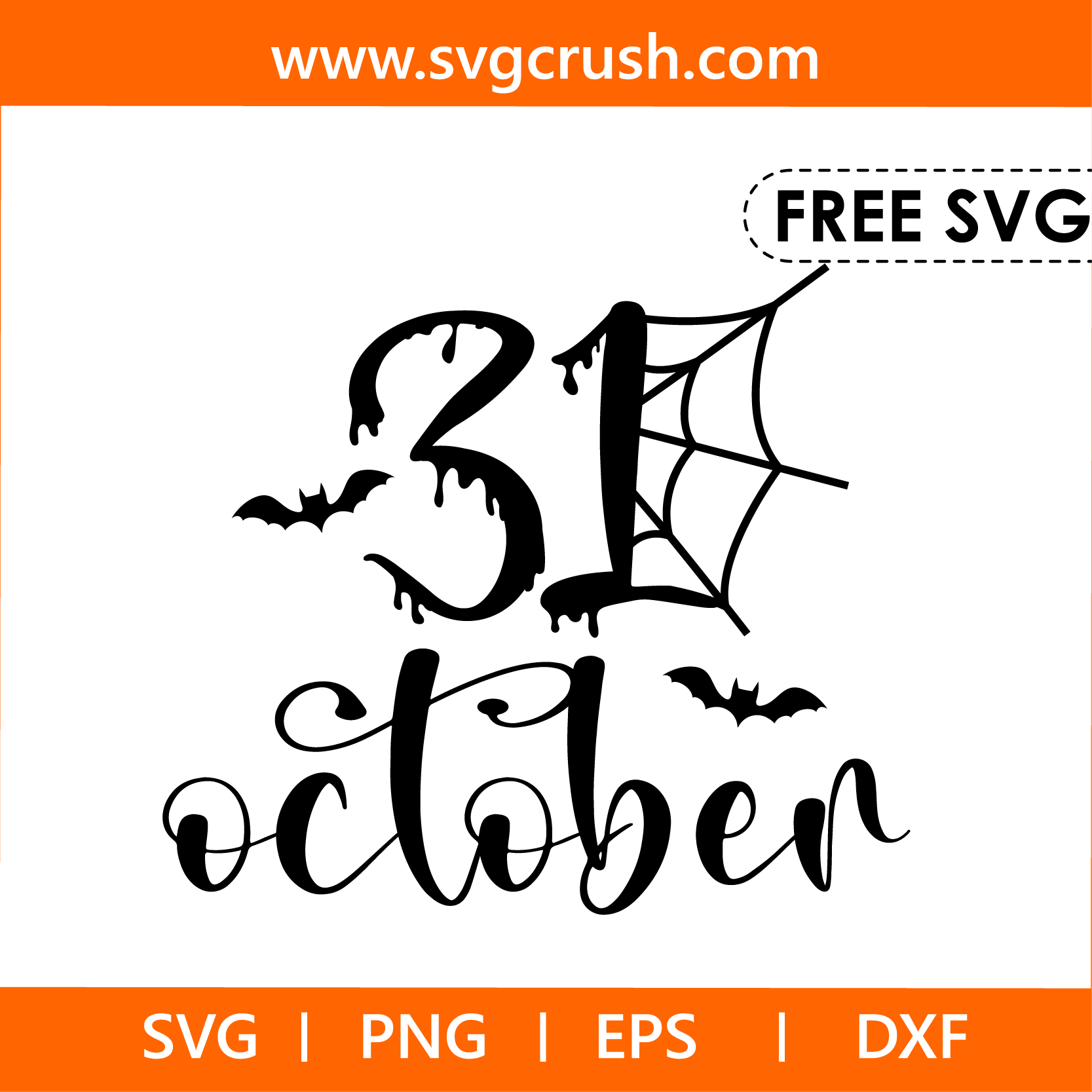 free halloween-day-31-october-002 svg