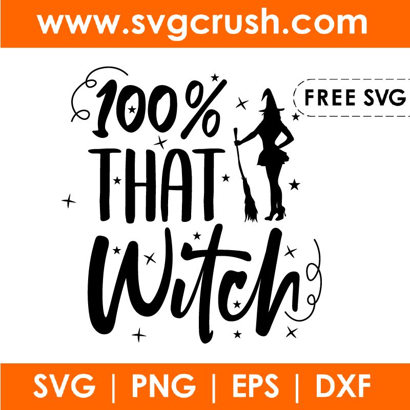 free hundred-percent-that-witch-003 svg