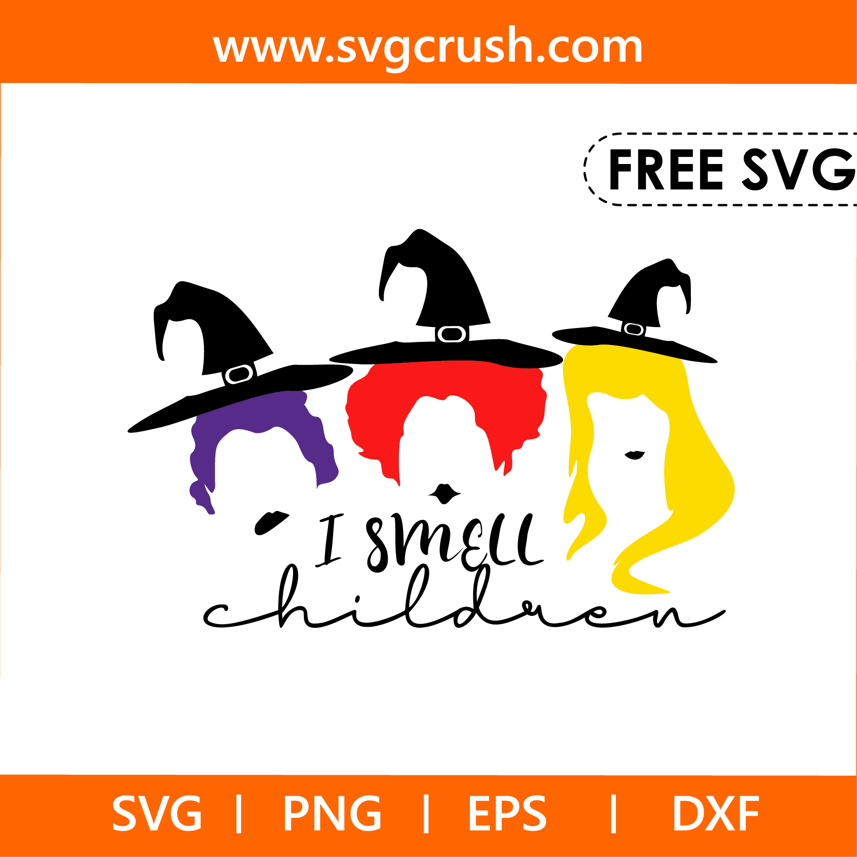 free i-smell-children-003 svg