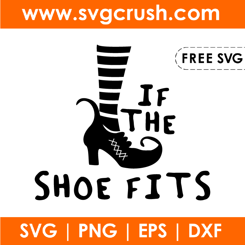 free if-the-shoe-fits-001 svg