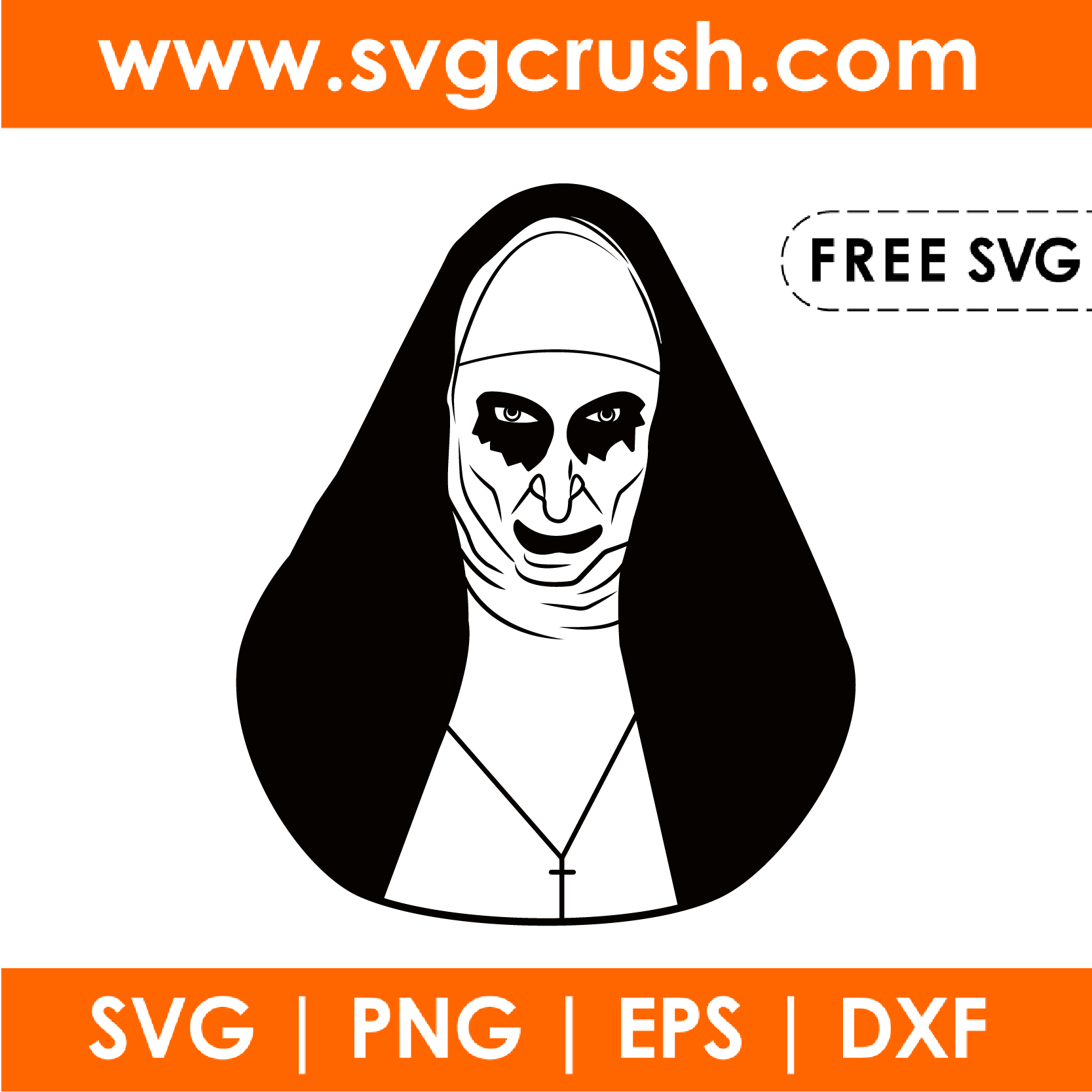 free the-nun-001 svg