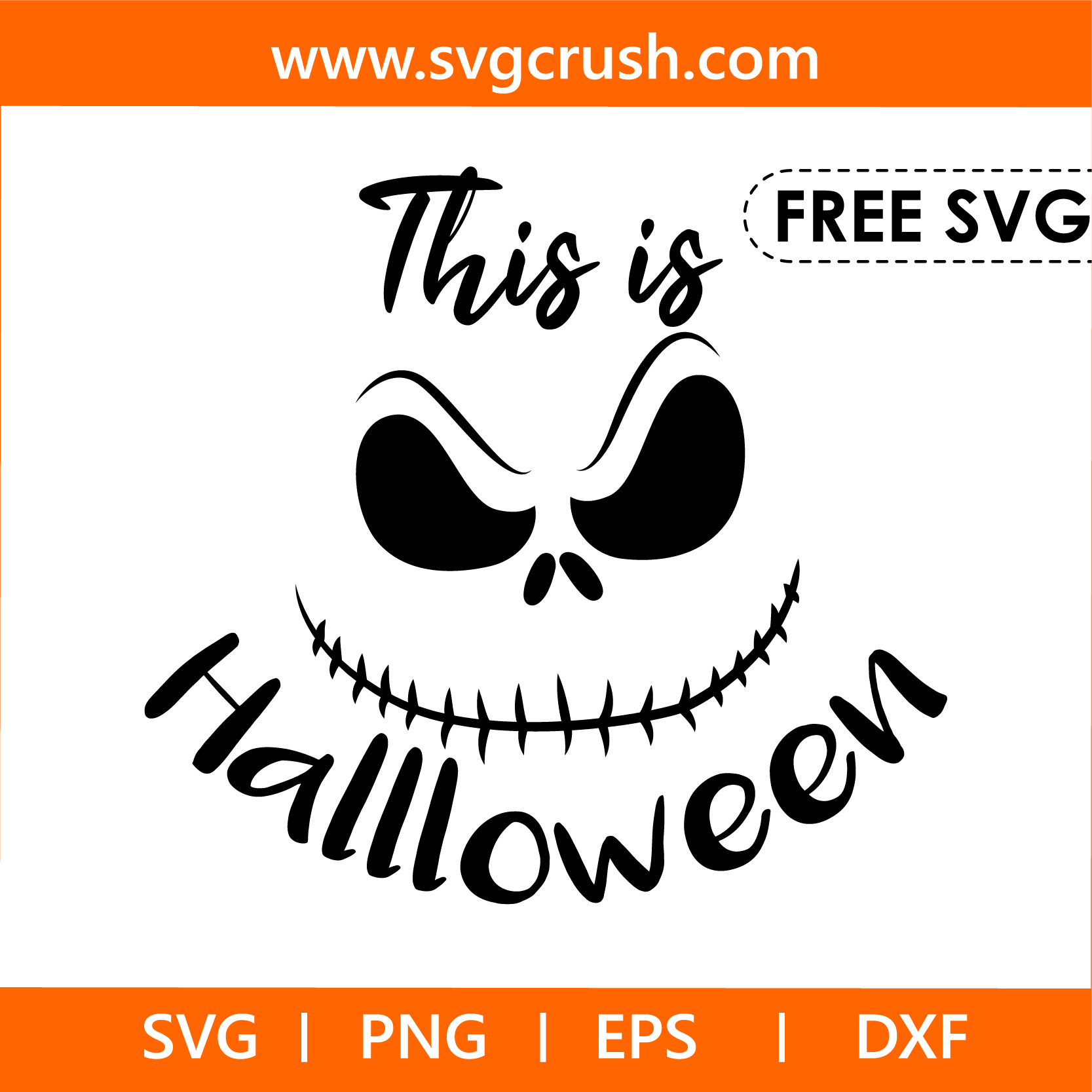 free this-is-halloween-004 svg