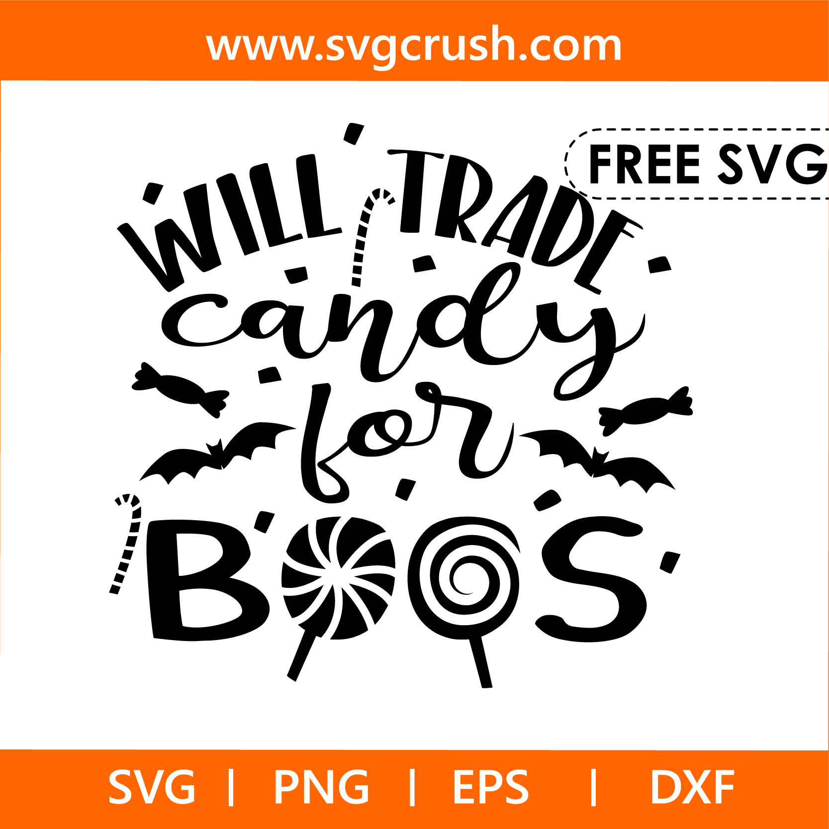 free will-trade-candy-for-boos-004 svg
