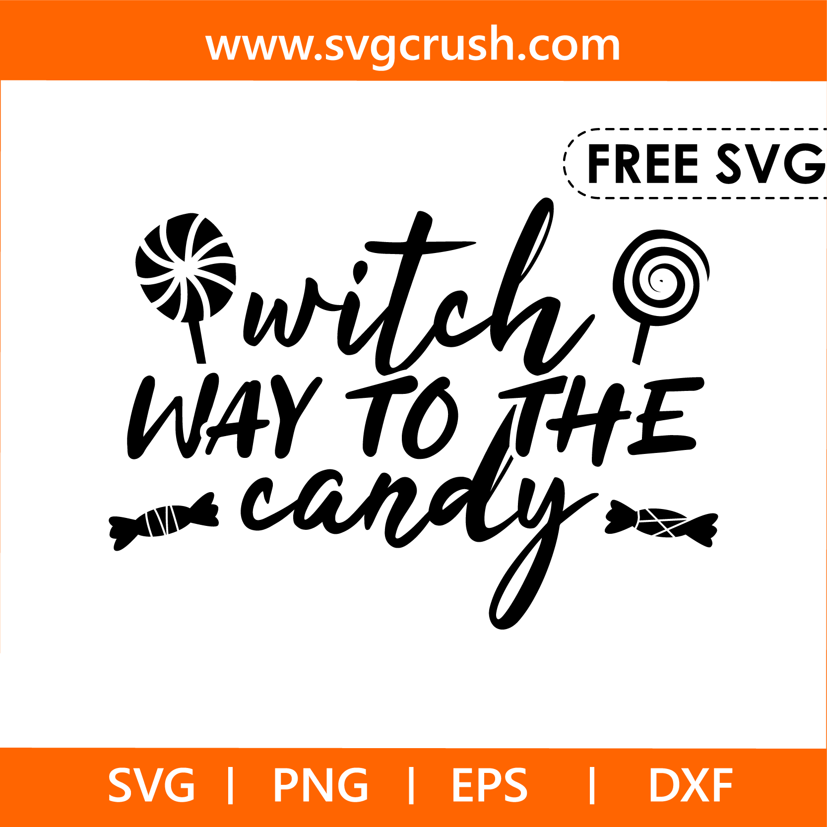 free witch-way-to-the-candy-004 svg