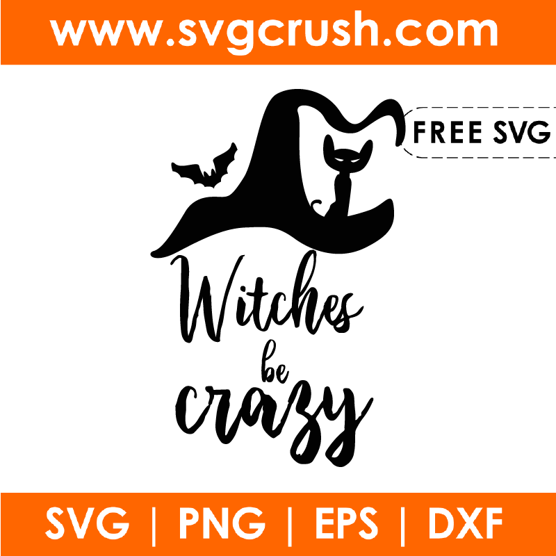 free witches-be-crazy-001 svg