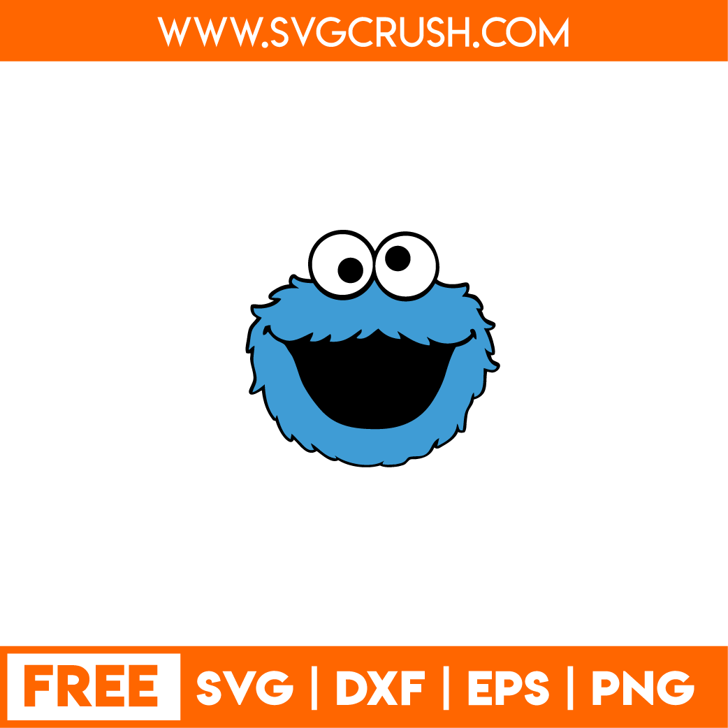 free cookie-monster-002 svg