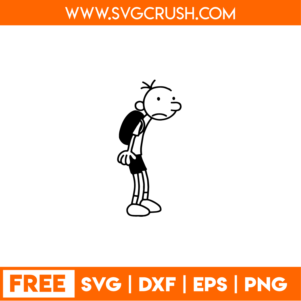 free diary-of-a-wimpy-kid-001 svg