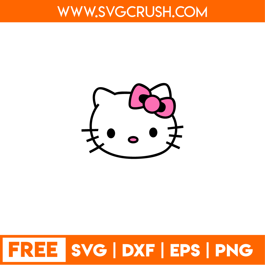 Hello Kitty Strawberry SVG, Hello Kitty Fruits SVG, Hello Kitty SVG Bundle,  Cartoon SVG, PNG, EPS, DXF, Cut Files For Cricut And Silhouette