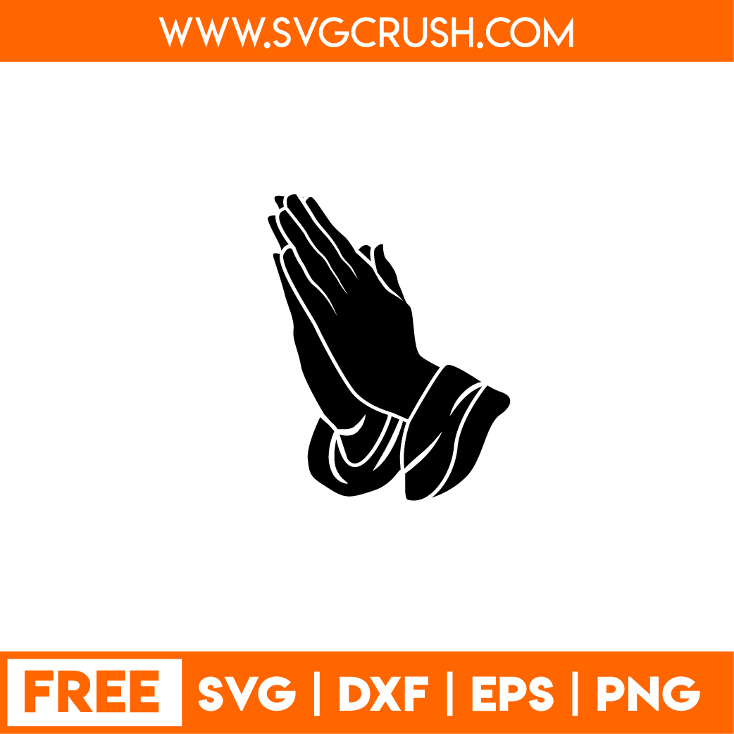 free praying-hands-003 svg