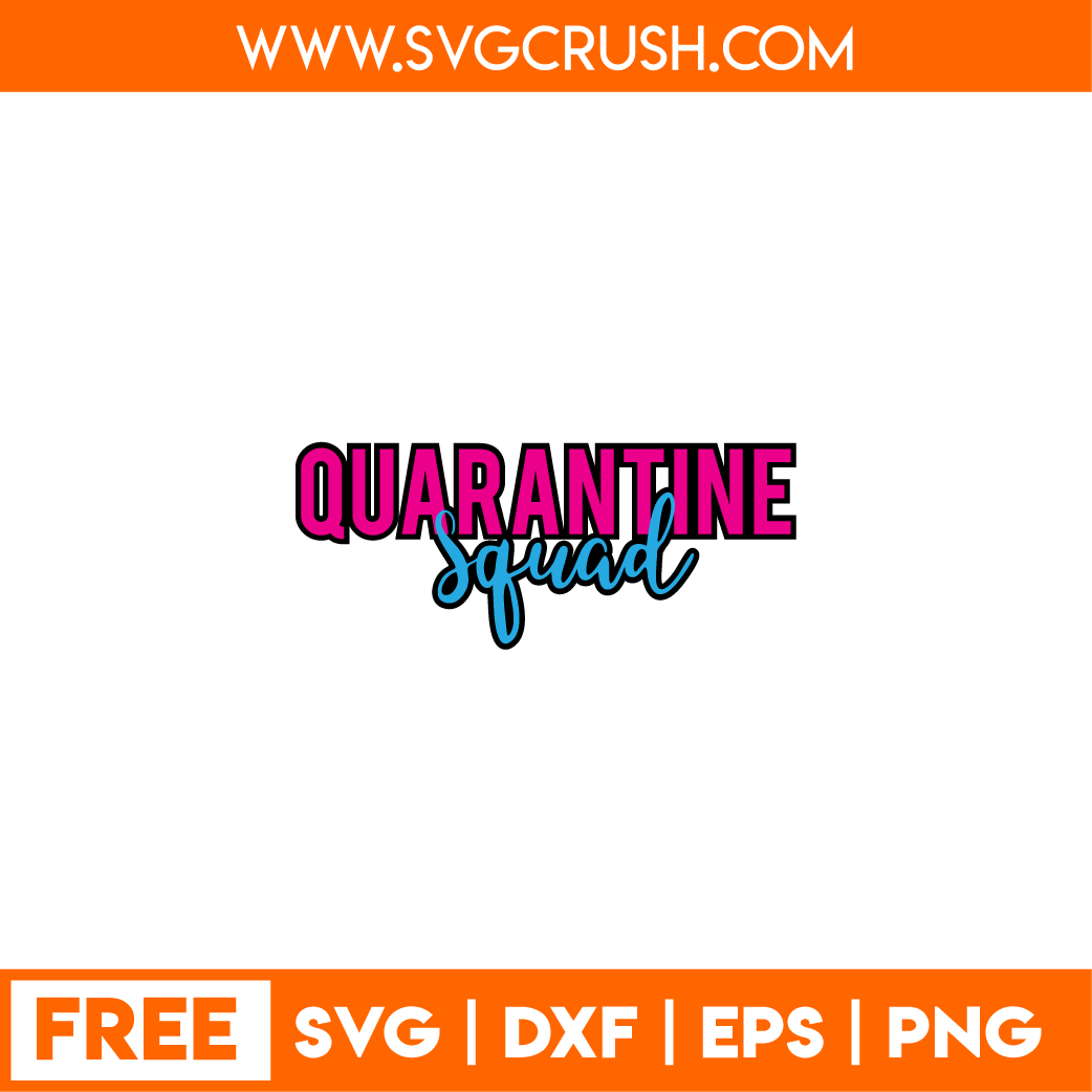 free quarantine-squad-001 svg
