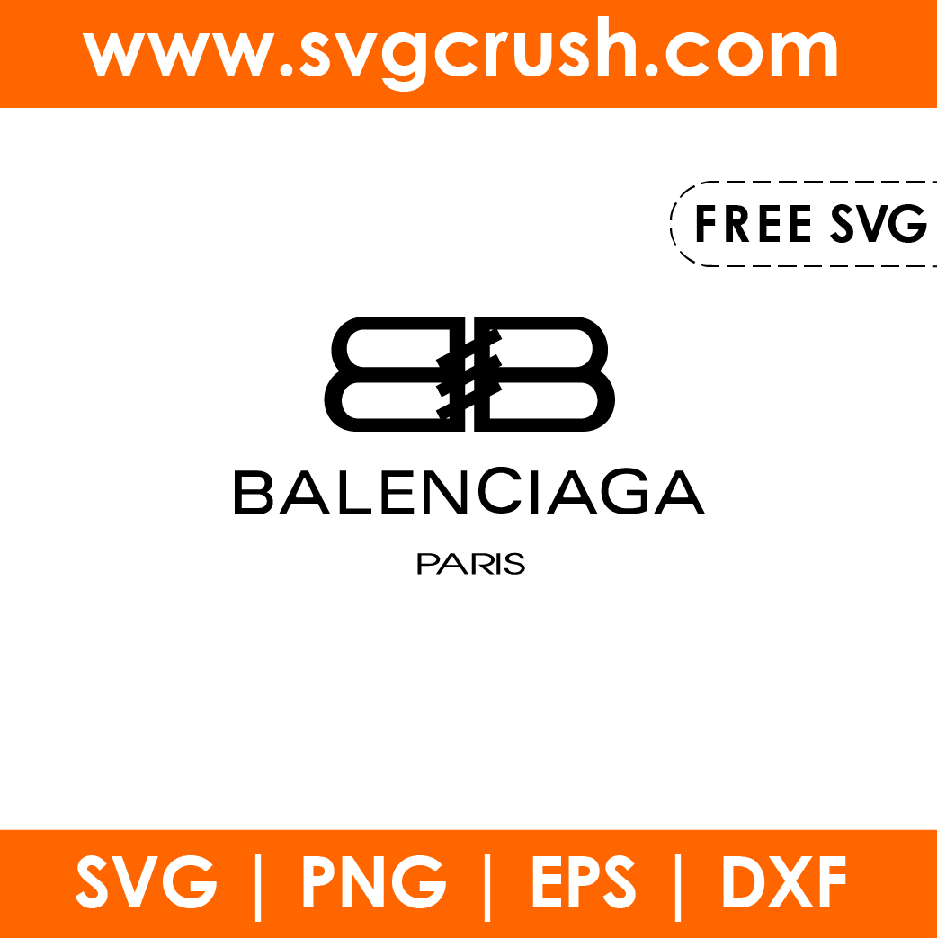 free balenciaga-logo-001 svg