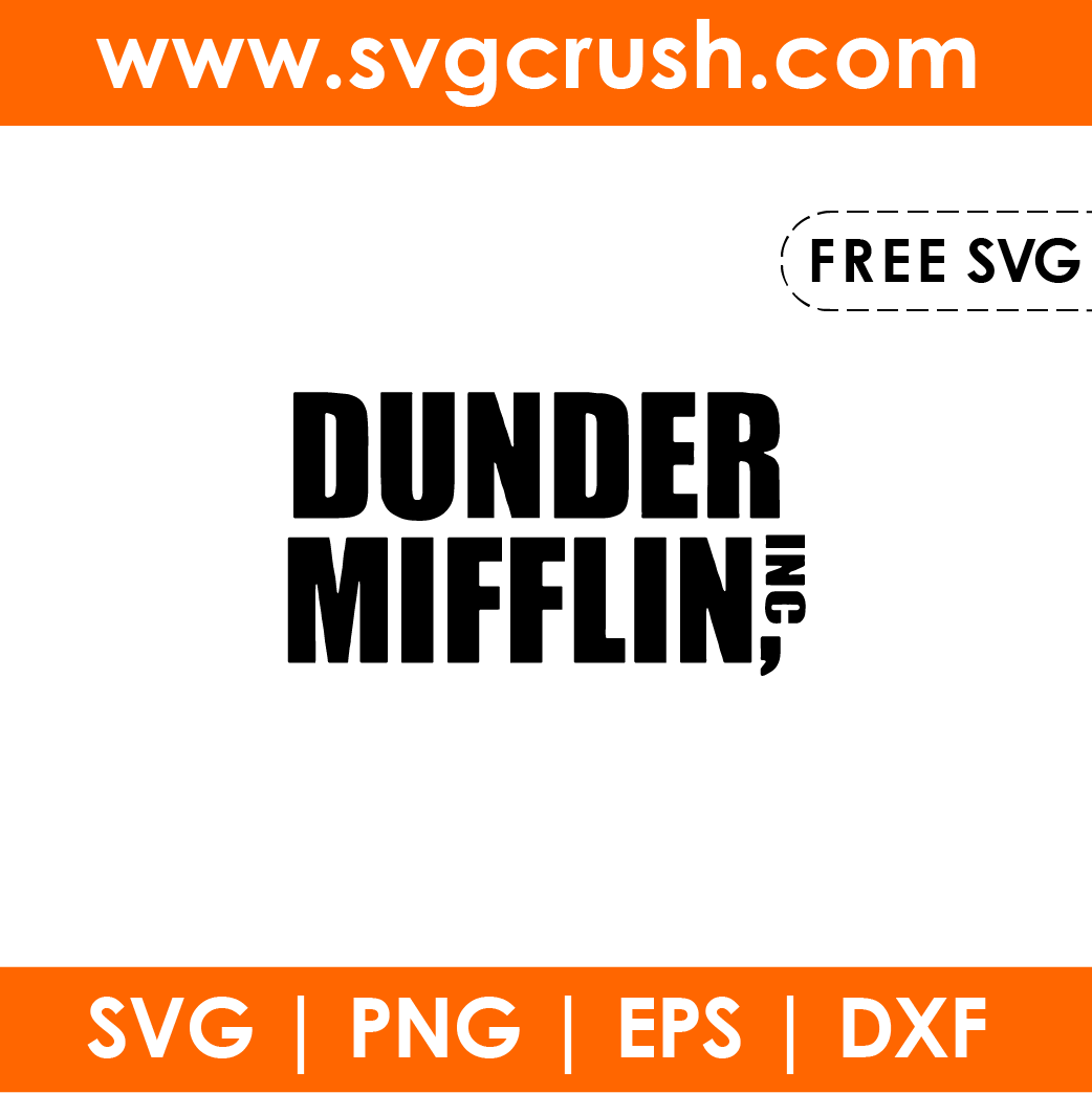 free dunder-mifflin-001 svg