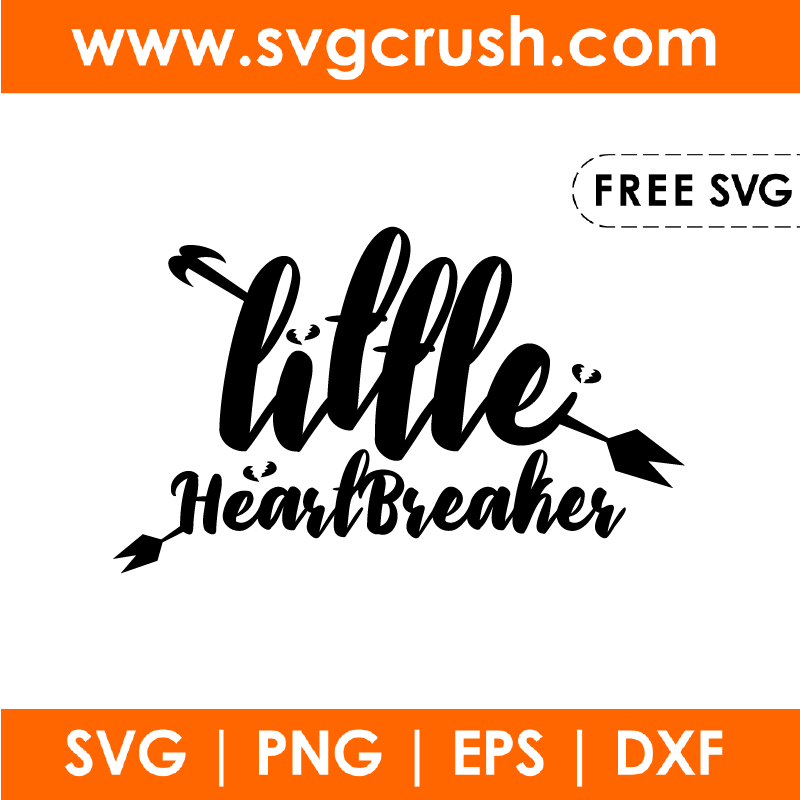 free little-heartbreaker-003 svg