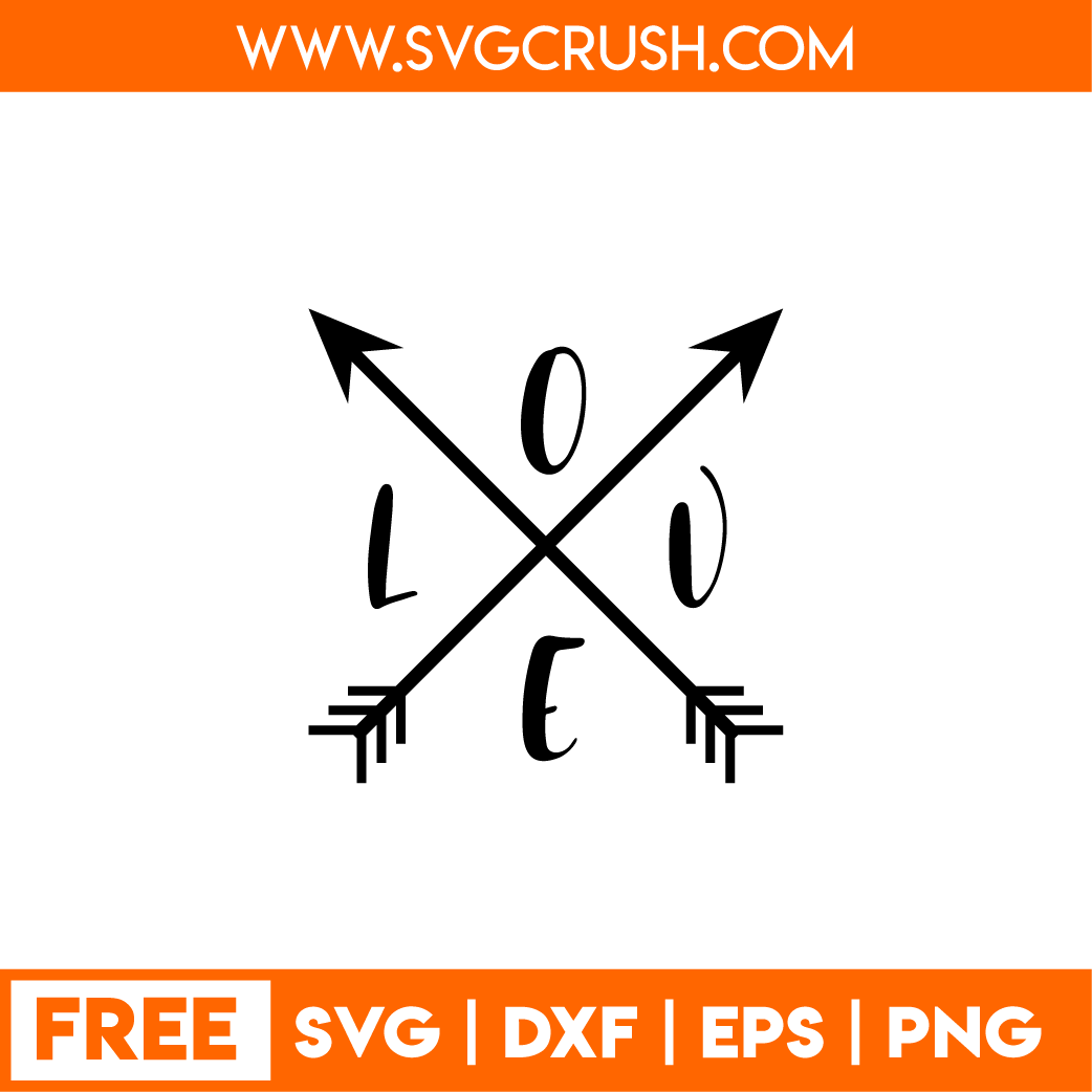 free love-arrow-001 svg