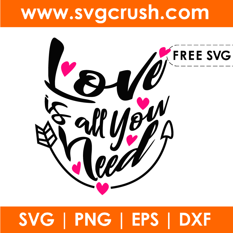free love-is-all-you-need-003 svg