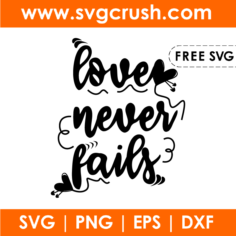 free love-never-fails-001 svg