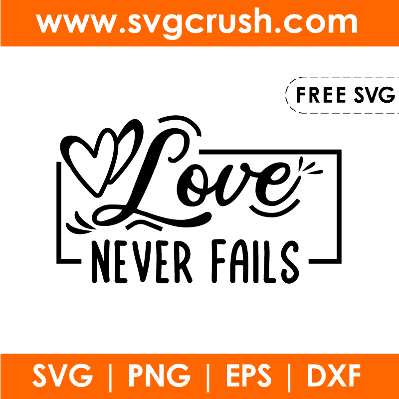 free love-never-fails-002 svg