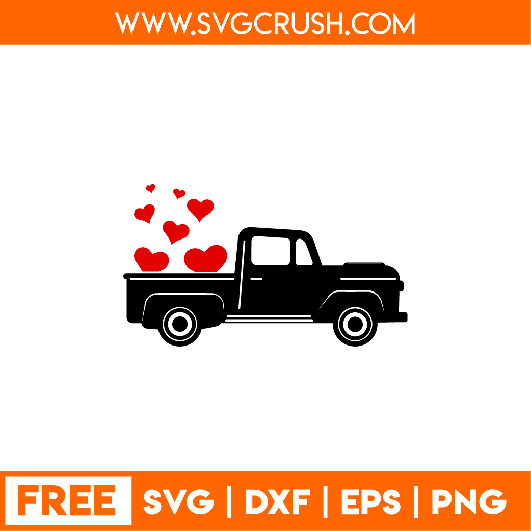 free love-truck-001 svg