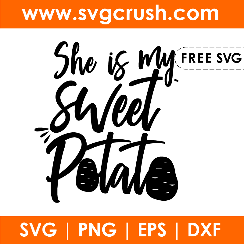 free she-is-my-sweet-potato-002 svg