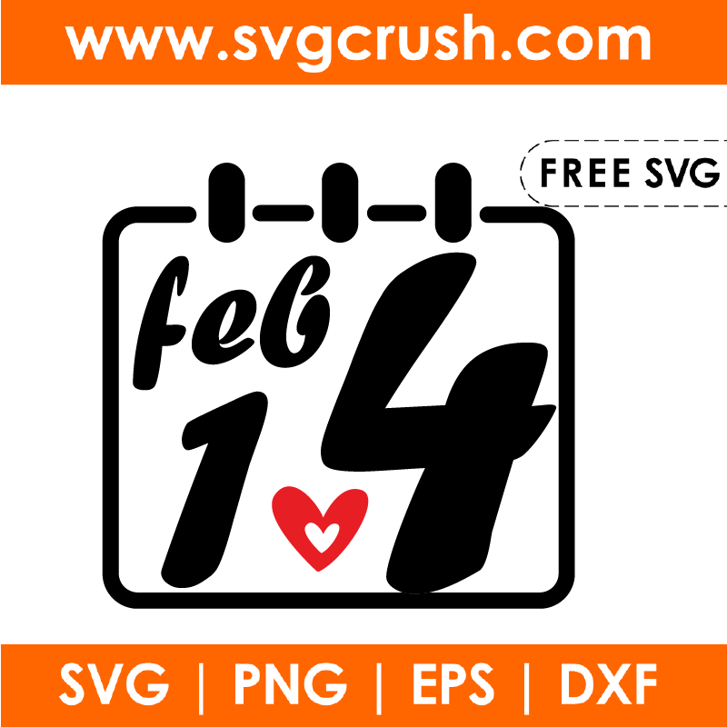 free valentine-feb-14-001 svg
