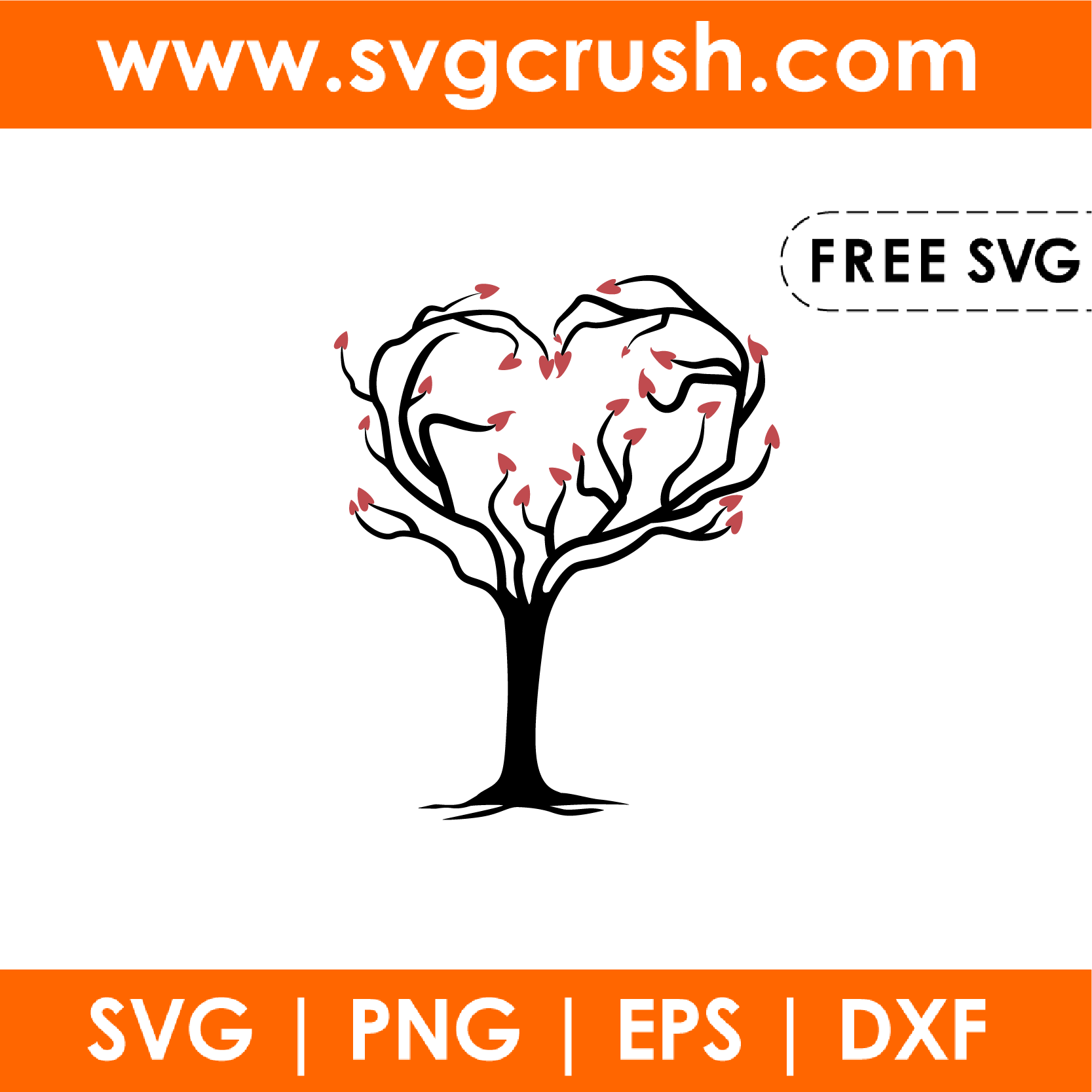 free valentine-tree-001 svg