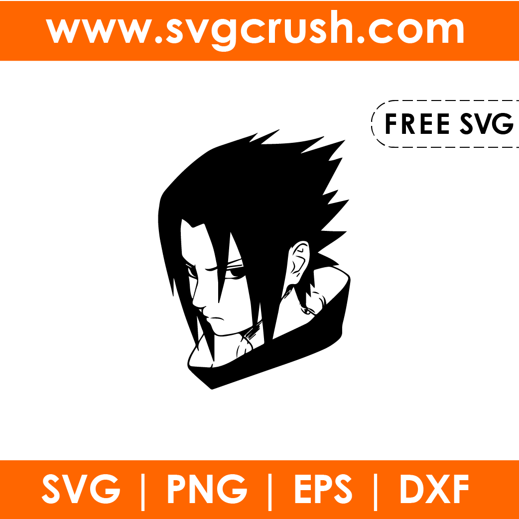 free sasuke-uchiha-001 svg